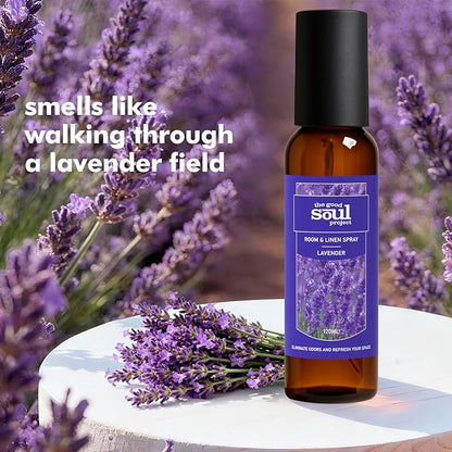 Room Spray, Lavender, Eucalyptus, Vanilla, Long Lasting Room Air Fresheners for Home, Concentrated Room Spray, Home Fragrance Spray, Odor Eliminator, 12.18 fl oz