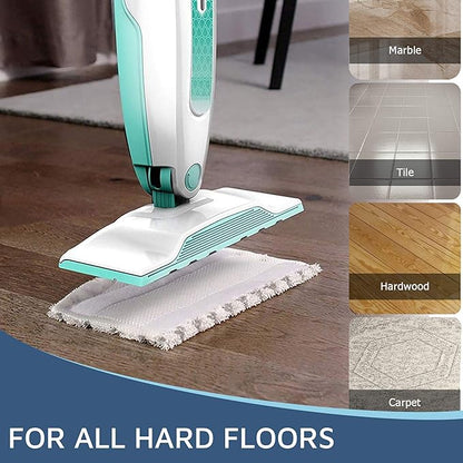 F Flammi Microfiber Mop Replacement Pads Compatible with Shark Steam Mop S1000 S1000A S1000C S1000WM S1001C S2001 (8 Pack)