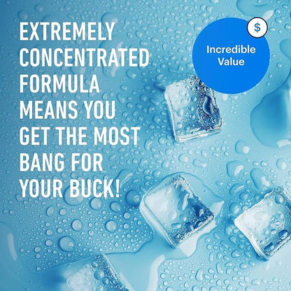 Essential Values Ice Machine Cleaner and Descaler 16 fl oz - Ice Maker Cleaner and Descaler - Compatible with All Major Brands (Scotsman, KitchenAid, Affresh, Opal, Manitowoc)