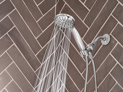 Moen Attune Chrome Handheld Showerhead, Six Function Removable Hand Shower with 60-Inch Hose, 218H0 (Pack of 2)