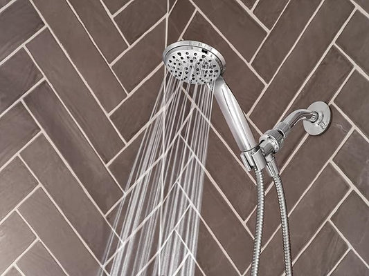 Moen Attune Chrome Handheld Showerhead, Six Function Removable Hand Shower with 60-Inch Hose, 218H0 (Pack of 2)