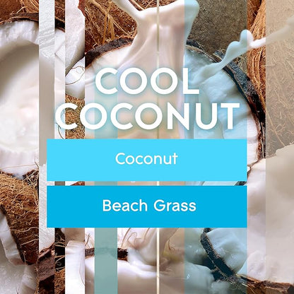 Glade PlugIns Scented Oil Air Freshener, Cool Coconut Limited Edition, 1.34 oz Total, 2 Refills