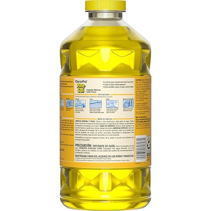 CloroxPro Pine-Sol Multi-Surface Cleaner, All Purpose Cleaner, Lemon Fresh, 80 Fluid Ounces, Pack of 3 (Package May Vary)
