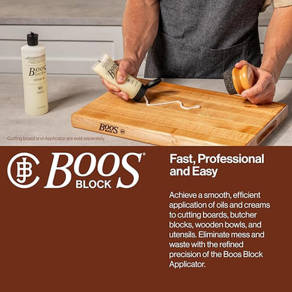 John Boos 2-Piece All-Natural Care & Maintenance Set – 16 oz Mystery Oil & 5 oz Board Cream for Butcher Blocks, Cutting Boards, Wood Countertops, and Wooden Utensils