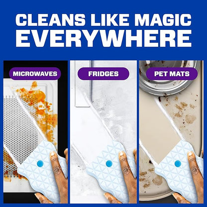 Mr. Clean Magic Eraser Foaming Sponge, All Purpose Cleaner, Dawn Cleaning Power, Wall Cleaner, Sneaker Cleaner, Oven Cleaner, Kitchen, Bathroom, Shower Cleaning Supplies, Scrubber, Ultra Foamy, 5ct