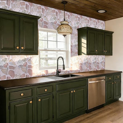 3D wall Panels Peel and Stick,Faue Stone Wall Panel,3D Texture PVC Waterproof Self Adhesive Decorative for Living Room Bedroom Kitchen Bathroom Interior wallboard 10PCS 11.81x11.81 inches