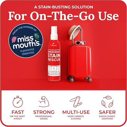 Emergency Stain Rescue Stain Remover Spray - Carpet Cleaner Spray - Wine & Coffee Stain Removal - 4 Fl Oz (Pack of 3)