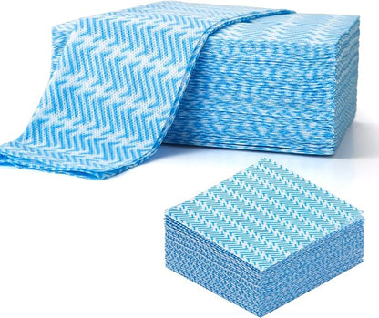 Disposable Dish Cloths,Multi use Reusable Cleaning Cloth,Machine Washable J Cloth,Heavy Duty Handy Cleaning Wipes 11.8" X 19.6" (50 Count)