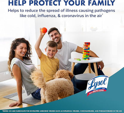 Lysol Air Sanitizer Spray with Bacterial Odor Eliminator for Home & Office, Sanitizing Air Spray, Air Freshener Alternative, Simple Fresh Scent,10 oz (Pack of 3)