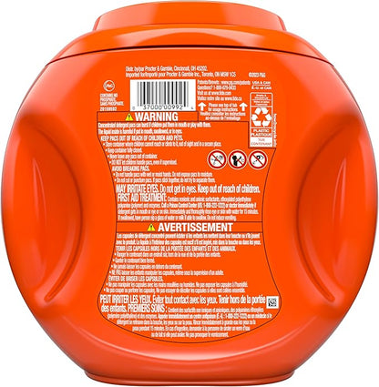 Tide PODS laundry detergent pacs, 3-in-1 Stain Remover, Odor Fighter, Color Protector, 42 Count, HE compatible, Spring Meadow Scent