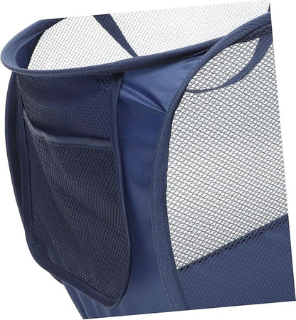 GLEAVI Foldable Laundry Basket Mesh Laundry Basket for Dorm for Bathroom Bedroom