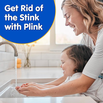 Plink 90 Garbage Disposer Cleaner and Deodorizer, Lemon, 20 Count