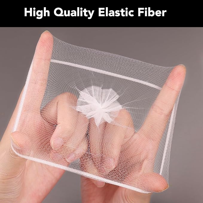 450 PCS Kitchen Sink Strainer Mesh Bag Suitable for Various Sizes of Sink Strainers, Disposable Sink Net Strainer Filter Bags for Sink Drain for Collecting Kitchen Food Waste Leftover Garbage