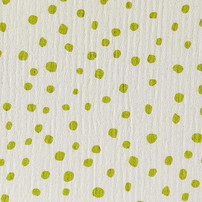 DII Swedish Dishcloths for Kitchen & Cleaning, Reusable, Machine Washable & Dishwasher Safe, Biodegradable, 7.75 x 6.75, Avocado & White