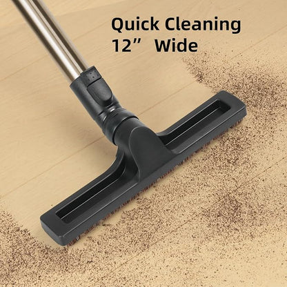 Horsehair Floor Brush Set, Compatible With Miele C1 C2 C3 CX1 Vacuum Cleaners, Soft Bristles Floorhead Vacuum Attachments for Hard Floor Cleaning (Hardwood Brush)