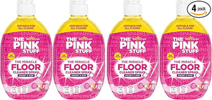 Stardrops - The Pink Stuff - The Miracle Floor Cleaner Spray - Squirt and Mop, (Pack of 4)