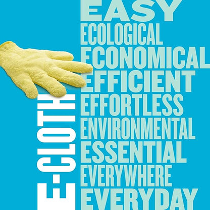 E-Cloth High Performance Dusting Glove, Premium Reusable Microfiber Dusters for Cleaning, 100 Wash Guarantee, 1 Pack