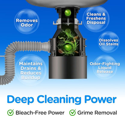 Compac Home Plink Garbage Disposal Cleaner and Deodorizer 60ct VALUE PACK - Assorted Scents