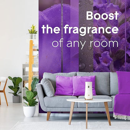 Glade Automatic Spray Refill, Air Freshener for Home and Bathroom, Tranquil Lavender & Aloe, 6.2 Oz, 3 Count