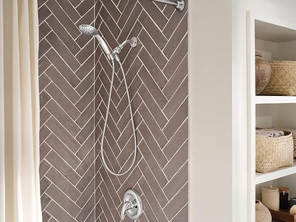 Moen Attune Shower Head with Handheld Sprayer, 6 Shower Head Spray Settings, Chrome Finish, 218H0