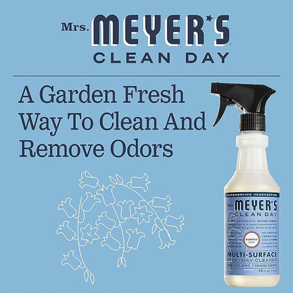 Mrs. Meyer's Clean Day Multi-Surface Everyday Cleaner, Bluebell Scent, 16 ounce bottle (Pack of 2)