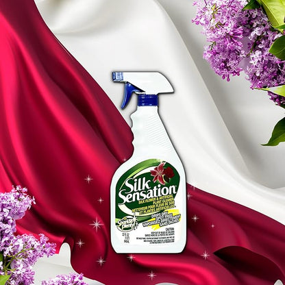 Bundle of Sparkle Plenty Chandelier Cleaner Drip Dry Spray No Wipe & Silk Plant Cleaner Spray No Wipe - Dust Cleaning Supplies for Fake Plant, Artificial Flower, Shower Glass or Window Screen (32 oz)