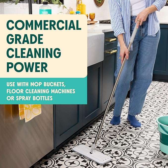 Aunt Fannie's Ultra Concentrated Floor Cleaner Vinegar Wash, Multi-Surface Solution For Mopping, Makes 16 Gallons, Eucalyptus Scent, 32 oz. (Pack of 6)