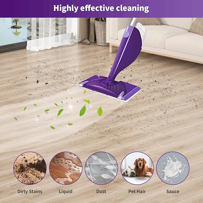 40 Count Wet Jet Pads Refills for Swiffer Wet Jet Spray Mop,Disposable Wetjet Pads for Multi-Surface Floors,Thickened and Super Absorbent Wet Jet Hardwood Floor Cleaner for Swiffer Wet Pads Refill
