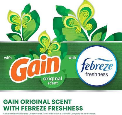 Glad ForceFlex Tall Kitchen Trash Bags,13 Gallon,Gain Original,(Package May Vary),140 Count (Pack of 2)