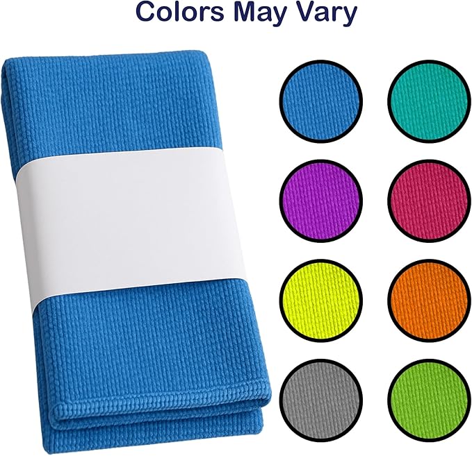 Campester Microfiber Cleaning Cloth Bundle for Bar-Keeper's Friend Soft Cleanser 26 Oz and. Removes Rust, Lime Stains, Tarnish. Ideal for Stainless Steel, Ceramic, or Tile. Kitchens Or Bathrooms