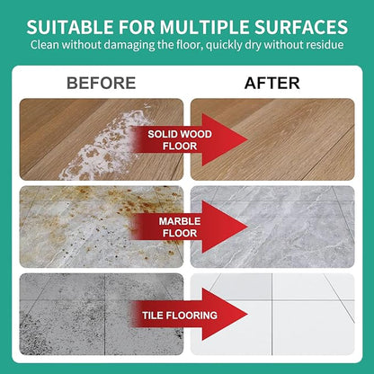 Floor Cleaning Solution Original Scent Compatible with Dreame Cleaning Solution, Residue & Streak Free, Suitable for All Robot Vacuum Cleaners and Wireless Wet Dry Dual-Use Vacuum Cleaners