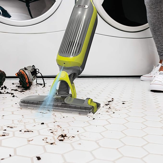 Shark VACMOP Multi-Surface Cleaner Refill 2L Bottle, Compatible with VM252 & VM180, Cleans & Disinfects Sealed Finished Floors, Stone, Laminate & Tiles, Spring Clean Scent, VCM60 (Pack of 2)
