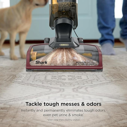 Shark CarpetXpert HairPro | Upright Carpet & Area Rug Cleaner | Carpet Shampooer | Perfect for Pets, Hair Pickup & Tough Odor Removal | Magenta | EX221BRN