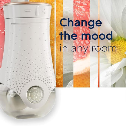 Glade PlugIns Refills Air Freshener, Scented and Essential Oils for Home and Bathroom, Joyful Citrus & Daisies, 3.35 Fl Oz, 5 Count