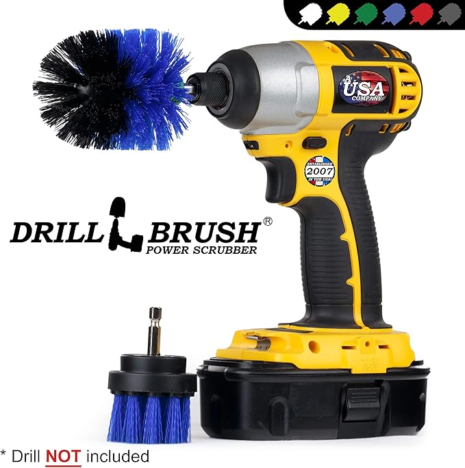 Professional Cleaning - Pool Supplies - Aquatic Maintenance Set - Pool Accessories - Pool Brush - Slide - Pond Liner - Deck Brush - Tank Cleaning Brush Set - Hull Cleaner Set - Boat Cleaning Brush Set