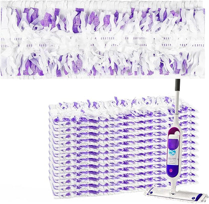 12 Pack Disposable Mop Pads for PowerMop™ Multi-Surface Floor Mop, Mopping Pad Refills for Floor Cleaning