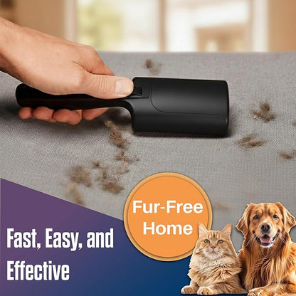 CPHUSA Roller Pet Hair Remover - Reusable Lint Roller Cat and Dog Hair Remover, Portable Multi-Surface Pet Hair Remover for Furniture, Couches, Carpets, Clothing & Bedding