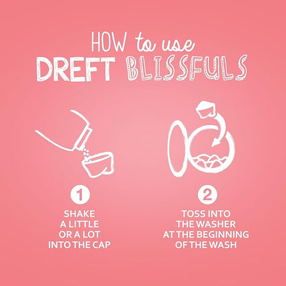 Dreft Laundry Bundle: Dreft Detergent Pacs, Lightly Scented, Lavender, HE Compatible, 45 Count + Dreft Blissfuls In-Wash Scent Booster Beads, Baby Fresh Scent, 24 oz
