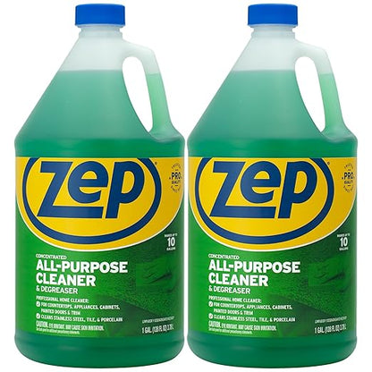 Zep All-Purpose Cleaner and Degreaser 128 oz ZU0567128 (Pack of 2) Cleans Almost Any Surface