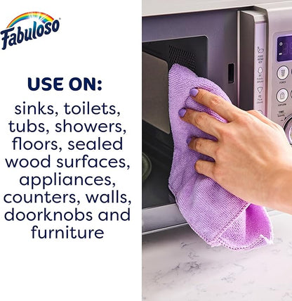 Fabuloso 2X Multi-Purpose Cleaner, No Rinse Floor Cleaner, Long-Lasting Freshness, Light Lavender Scent, 56 fl oz