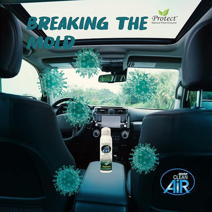 DWD2 Protect™ Automotive Mold-Odor Treatment - Revitalize Your Car's Interior The Green Automotive Mold-Odor Treatment Solution. Say Goodbye to Unpleasant Odors (Spray & Fogger)