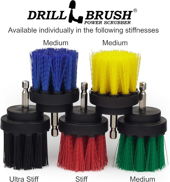 Boat Brush Scrubbing Accessories - Aquatic Cleaning Supplies - Boat Hull Cleaning Brush Set - Barnacle Remover - Boat Deck Brush - Tank Cleaning Tool Set - Fish Tank Scrubbing Brush - Boat Brush Set