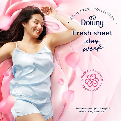 Downy Fabric Softener Liquid, April Fresh Scent, 111 fl oz, 150 Loads