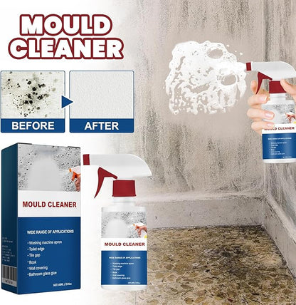 RAINPOT Mould Cleaner Spray Powerful Foam Cleaning Spray | Multi-Surface Fast-Acting Stain Remover for Kitchen, Bathroom, Wall and Tile Cleaning, No Scrubbing Required (1, 2.04oz)