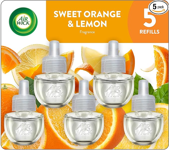 Air Wick Scented Oil - Refill Sweet Orange & Lemon 5 ct.