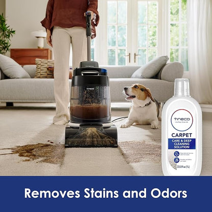 Tineco Pretreat Formula & Cleaning Solution Set for CARPET ONE Cruiser Series, CARPET ONE PRO & Spot Series, iCARPET, Removes Tough Stains
