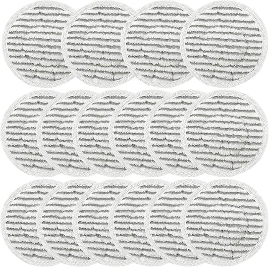16 Pack S7001 Pads Replacement Steam Mop Pads for Shark S7001 S8201 S7201 S7000AMZ S8001 S7000 S7005 S7020 Series Steam Mop Pads,Steam & Scrub All-in-One Scrubbing Mop Pads,Compare Part #:XKITP7000