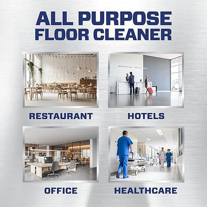 Mr. Clean Professional Bulk Liquid Concentrate Finished Floor Cleaner for Hardwood, Tile or Terrazo Floors, Commercial Use, 1 Gallon (Case of 3)