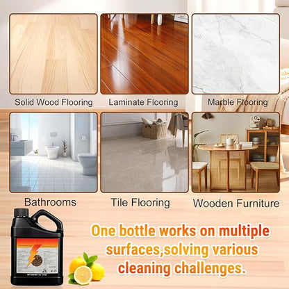 Solubril Tile Cleaner-Heavy Duty Solubrilho Floor Cleaner,Multipurpose Powerful Removing Tile Cleaner Liquid,for Multi-Surfaces, Easy to Rinse & No Residue & Non-Slip(17 Oz)