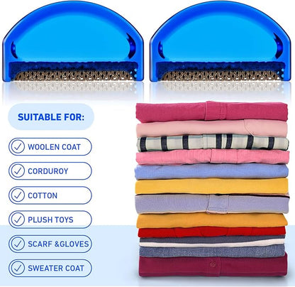 Boao 4 Pieces Sweater Combs to Remove Pilling Sweater Defuzzer Multi-Fabric Shaver and Cashmere Comb Wool Pilling Remover Pills, Fuzz from Clothes (Minimalist Modern)